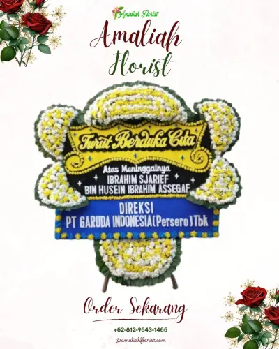 Papan Bunga Duka di Jagabaya Iii